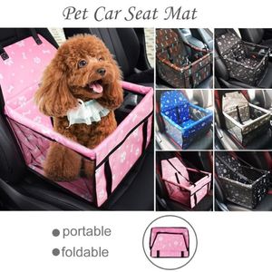 Pet Dog Seat Travel Accessories Mesh Hanging Bags Folding Pet Supplies Waterproof Dog Mat Filt Safety Car Seat Bag255e