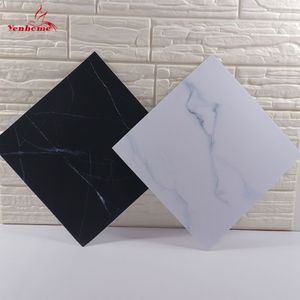 Nordisk vinyl självhäftande marmorstruktur väggdekaler tjockt vattentätt badrum kök golv kakel klistermärke hem dekor 30x30 cm 2260b