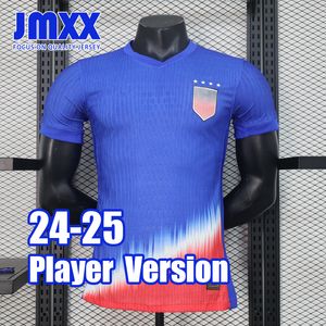 JMXX 24-25 USA Special Soccer Jerseys Herruniformer Jersey Man Football Shirt 2024 2025 Spelarversion