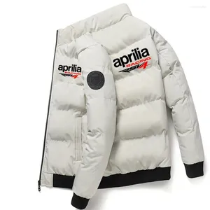 Giacche da uomo APRILIA Inverno Uomo Cerniera Moda Caldo CORSA Casual Antivento e resistente al freddo Top Cappotto Abiti comodi