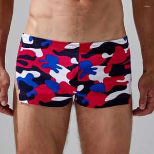 Underpants Men Underwear XXL Cotton Boxer High Stretch Shorts Breathable Soft Men's Comfortable Plus Aro Pants Camouflage