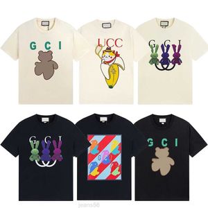 23SSメンズTシャツLuxurys女性デザイナーTシャツ印刷短い夏のファッションカジュアルレターデザイナーTシャツビッグサイズS-5XL