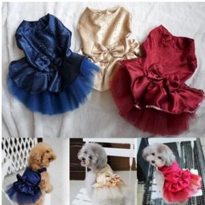 Vestido de cachorro de verão Roupas de cachorro para cães de cachorro de cachorro Pão