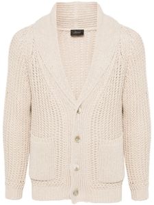 Men Sweater Designer Coats Autumn and Spring Knitwear Brioni Crochet-knit Cardigan Women