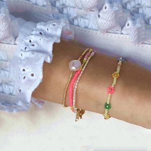 Charm Armbänder Boho Bileklik Armband Natürliche Mutter Süßwasser Barock Perle Armband Schmuck Pulseras Mujer Armreif Für