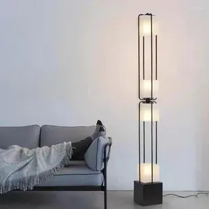 Lampy podłogowe minimalistyczna lampa stojąca Morden LED Noc klasyczna salon narożny sypialnia Lampara de Pie Decor Home Decor