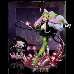 Action Toy Figures Action Toy Figures 22cm anime Demon Figur Kanroji Mitsuri Statue PVC Action Figure Collectible Model Toys Kid Gift 240308