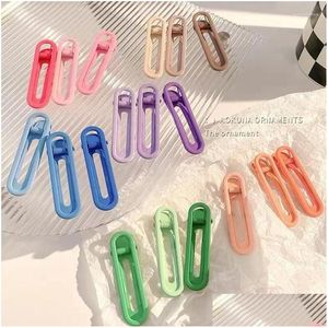 Hair Accessories 3Pcs/Set Korean Summer Bb Hairpins Set Barrettes Women Fashion Alloy Clips Claw For Girl Lovely Drop Delivery Baby Ki Otn9Q