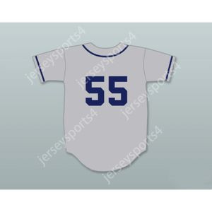 White 55 Danny McBride Kenny Powers Seattle Baseball koszulka na wschód