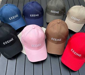 Mode Herren Baseball Cap Damen Designer Hut C Ausgestattet Hüte Brief Snapback Sonnenschutz Sport Stickerei Casquette Strand Luxus Trucker Hüte Rot Rosa Gorra 8 Col