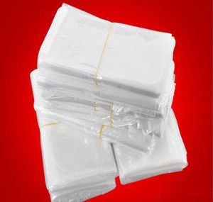 DHL SFEXPRESS Shrink Wrap Bags white POF Film Wrap Cosmetics Packaging Bag Open Top Plastic Heat Seal Packing Pouch Shrink Stor9665310