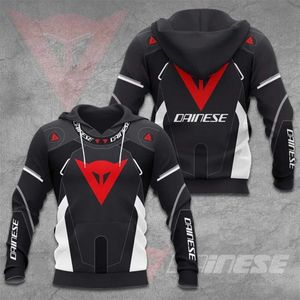 2023 Spring and Autumn New 3D Mens Motorcycle Extreme Racing Suit Zipper Hoodie