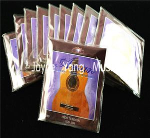 10 комплектов прозрачных нейлоновых струн для классической гитары Aman A280, 1-6, 028044, струны с высоким натяжением 2079110