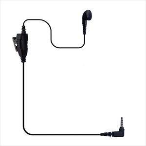 3,5-mm-Walkie-Talkie-Headset-Ohrhörer-Ohrhörer PTT-Mikrofon-Kopfhörer für Motorola ST7000 LEX L11 Zweiwegeradio Ersetzen Sie PMLN7540