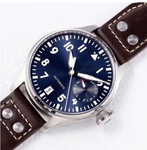 3A New Mens Watch Lifet Waterproof Automatic Mechanical Silver Black Blue Canvas Leather Watches Sports Male Wristwatches