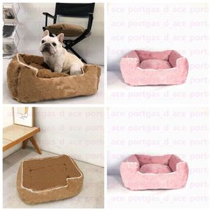 Vintage çiçek evcil hayvan yatak köpekleri kediler kış sıcak kulübesi schnauzer chihuahua teddy corgi kennels ins moda köpek yatakları sofa282s