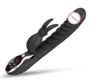 NXY Vibrators Heating Puy Stimulate Dildo Rabbit Sex Toy for Woman Thruting 06093091697