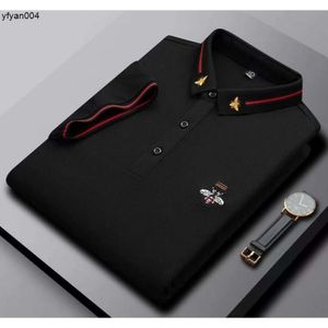 Autumn Designer Short Sleeve Embroidery Luxury Men