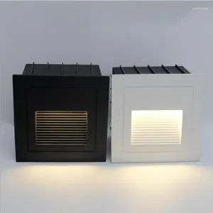 Wall Lamps High Quality Modern Brief LED Stair Light AC85-265V DC12V 3W 5W Mounted Spotlight Background Step Aisle Corner Lamp