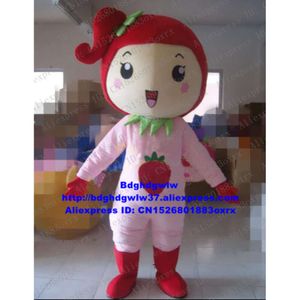 Mascot Costumes Red Bayberry Strawberry Fragola śliwka śliwka woskacza Mascot Costume Postacie Promocja komercyjna przedszkola przedszkola ZX2839