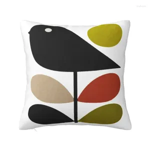 Cuscino Orla Kiely con stelo e copertura per uccelli 45x45 cm Cuscini moderni in velluto stile scandinavo