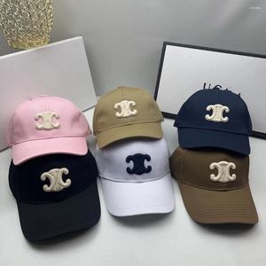 24SS Ball Caps Designer Cap Women Men Hafted Luxe Fitted Hats Baseball Kobieta Summer Setna setka ochrony Sun Hat Classic