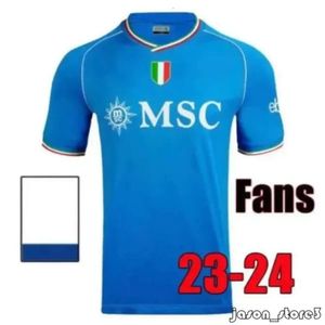 Maglia Napoli Maglie da calcio Kit per bambini Napoli Away Maglia da calcio Champions League Quarta casa Versione terzo giocatore Halloween Edizione speciale OSIMHEN LOBOTKA 129