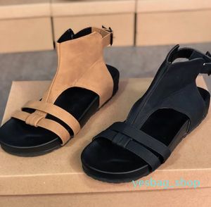 Große Größe Frauen Sommer Sandalen Patent Leder Knöchel Flip-Flops Schuhe Luxus Strand Schutt Sohle Damen Sandale Party Hochzeit rutschen