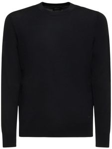 남자 스웨터 디자이너 긴 소매 셔츠 가을과 봄 니트웨어 브리오니 파인 울 크루 넥 스웨터 스웨터 스웨터