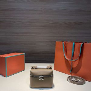 Luxury High Quality Designer väskor Kvinnor Väska äkta läder med Box Bag Gigi Cowhide mini handväska utsökta