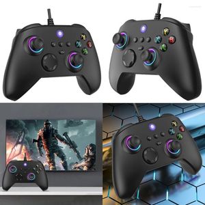 Oyun Denetleyicileri USB USB Kablolu Uzaktan Gamepad Çift Şok Konsolu Joypad Xbox One/Xbox Serisi S/X için Uygun