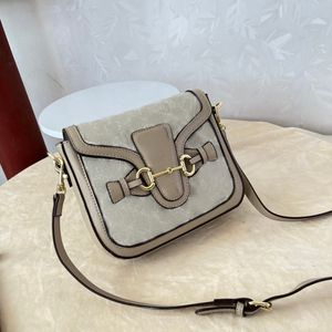 Nowa moda luksusowa torba crossbody luksusowa kwadratowa torebka Wysoka jakość prosta portfel torebki