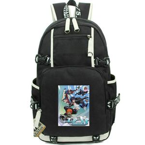 Air Gear-Rucksack, Sleeping Forest-Tagesrucksack, Spit Fire Comic-Schultasche, Cartoon-Print-Rucksack, lässige Schultasche, Computer-Tagesrucksack