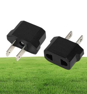 300 PCS Universal Europeu UE para EUA EUA American Plug Converter Soquete em Adaptador Adaptador de Viagem Tomada de Parede Tomada Elétrica 2202786