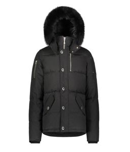 Piumino 3Q Cappotto invernale in pelliccia con cappuccio Cappotto casual Parka spesso da esterno UK Canada nocche Doudoune4795884