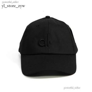 Designer Aloo Yoga Ball Cap Yoga Baseball Hut Mode Sommer Frauen Vielseitig Big Head Surround Show Face Hat Wear Duck Tongue Hat für Lulus Schwarz 1204