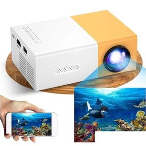 Projectors Portable Mini Projector 1080p Film för iOS Android Windows Laptop TVstick Kompatibel med USB O TF Card Drop Delivery Elec OTSB2