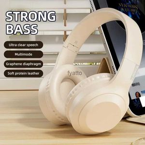 Auricolari per telefoni cellulari Cuffie wireless Cuffie Bluetooth 5.3 con cuffie da gioco montate sulla testa Supporto per giochi musicali Scheda TFH240312