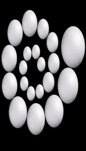 10pcs 2080mm Modelagem de poliestireno isopor bolas de artesanato brancas para decoração de natal de natal