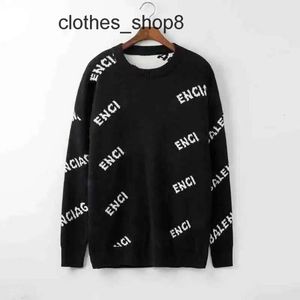 Fashion Men Sweaters Hoodies New balenciga Designer Sweater women Sweater sweaters Round neck pullover Letter embroidery mujer Sweatshirt tracksuits Pu UBJA