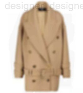 Kvinnorjackor Designer Brand Bal Double Breasted Long Coat QQV9