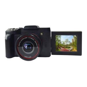 Bags 16mp 16x Zoom 1080p Hd Rotation Screen Mini Mirroless Digital Camera Camcorder Dv with Builtin Microphone