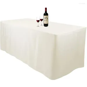 Table Cloth 6 Ft Set Of Black Polyester Tablecloth Outdoor Sets Wedding Party