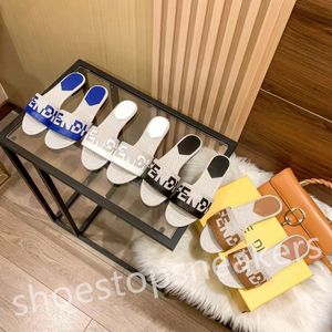 2024 Designer Women Slippers High Quality Open-toe Set Foot Shoes Fashion Vacation Beach Flat Slipper Casual Brand Slides Shoes Size 35-40 Free Shipping