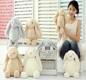 Yaratıcı oyuncak bebek sevimli tavşan tavşan 2018 sevimli doldurulmuş kız bebek oyuncakları sevimli 30cm 40cm 50cm Noel Tatil Hediyeleri Fast 4693250