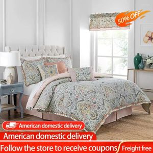 Bedding Sets One Bed Skirt And Two Pillow Shams Linen Set Includes Comforter All Season Mineral Freight Free Home Garden