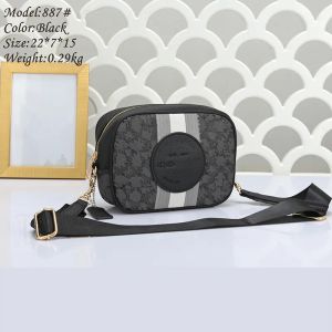 Fanny Pack Designer Belt Bag Luxury Package Letter Design Midja Crossbody stor kapacitet Fashion Temperament mångsidig stil midjeväska