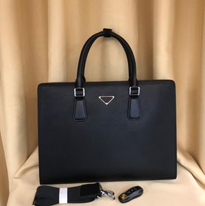 top Designer di qualità del diamante Valigetta da uomo di lusso tote in pelle di vacchetta Borsa a tracolla da lavoro in vera pelle Pacchetto file da viaggio Borsa per laptop Borsa a tracolla 841-1