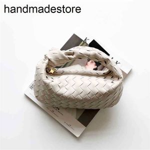 Jodie Handbags Women Designer bottegvenetas Bag Cloud Womens Fold Small Summer White Woven Knot Mini Cowhide Leather Handbag