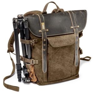 National Geographic Africa Collection NG A5290 A5280 Laptop ryggsäck SLR Camera Bag Canvas Leather Cover PO Bag 201118217J